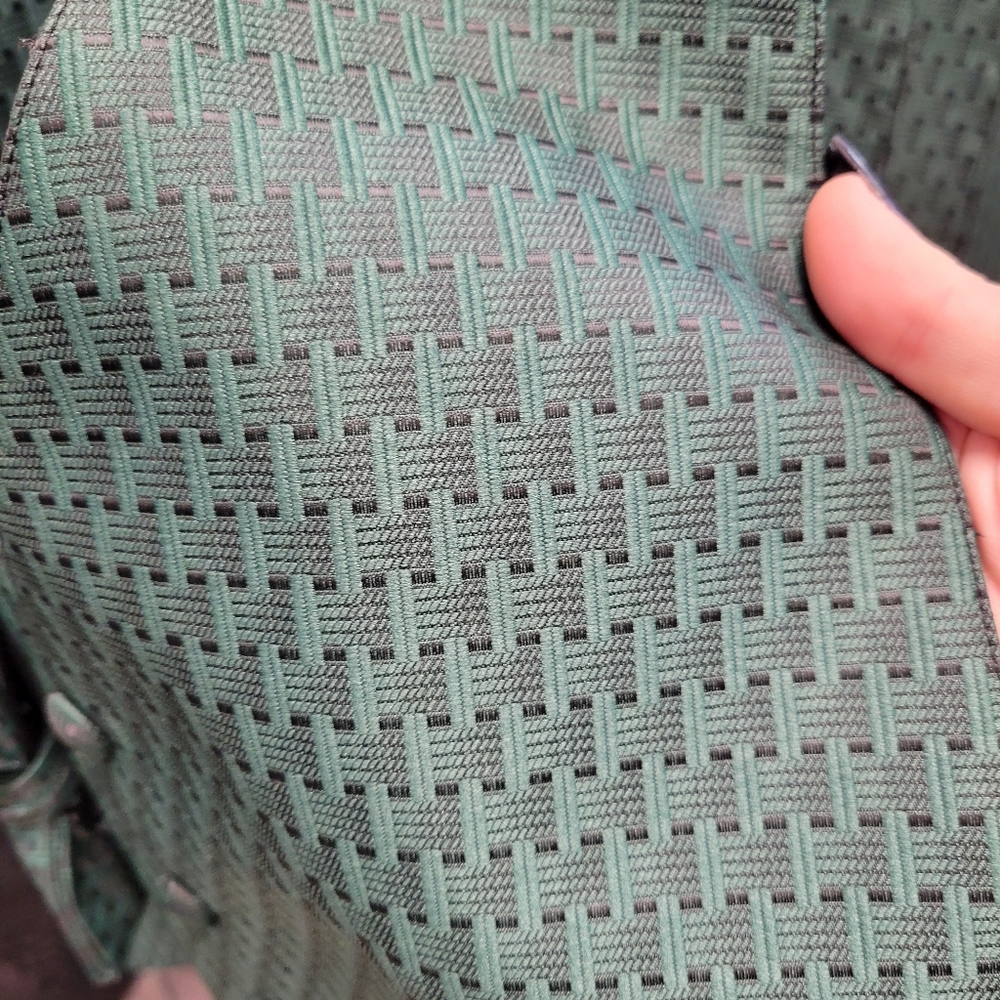 Green Unique Pattern Bundle Backless Vests And Ti… - image 3